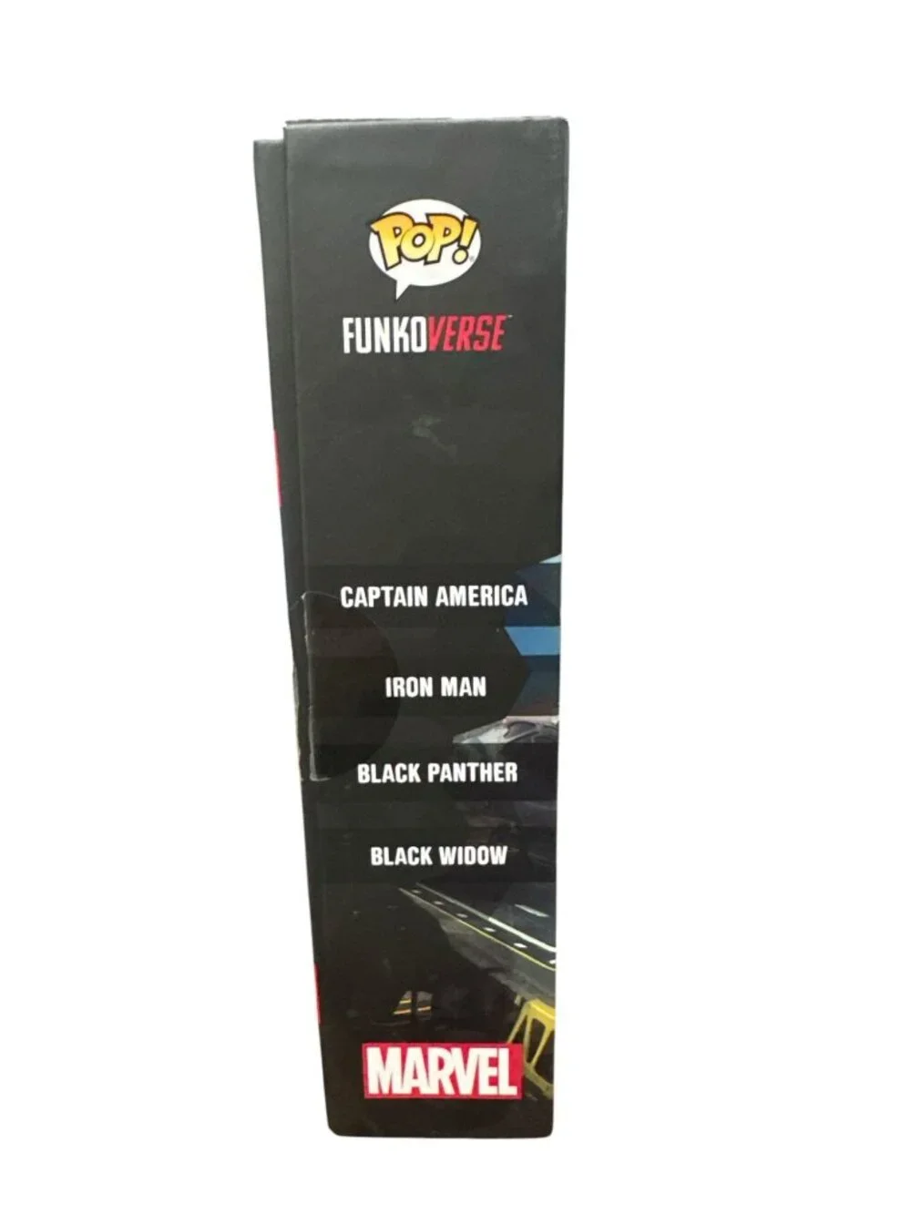 Funko Pop! Funkoverse Marvel Strategy Game WITH/ Captain America, Iron Man, Blac